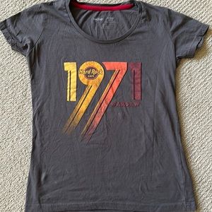 Hard Rock Cafe - Warsaw T-Shirt.  Size Medium.  Very soft. Like new condition